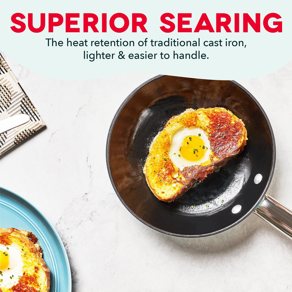 Lightweight Cast Iron Nonstick Pans